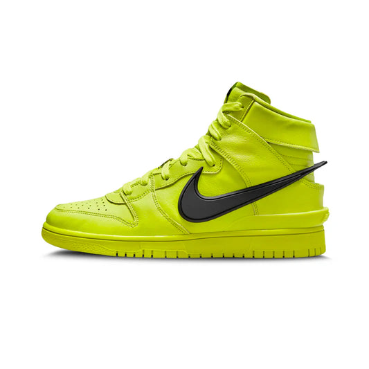 Nike Dunk High AMBUSH “Flash Lime”