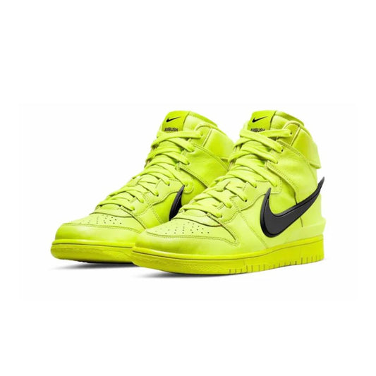 Nike Dunk High AMBUSH “Flash Lime”
